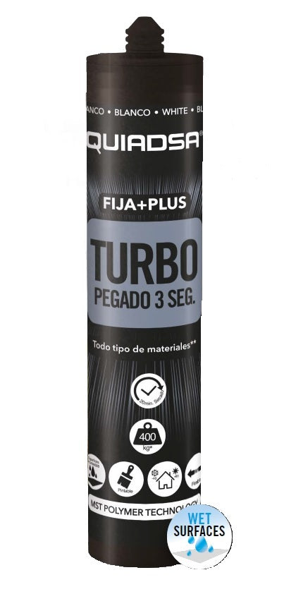 FIJA+PLUS TURBO Exceptional Adhesion on many, many materials